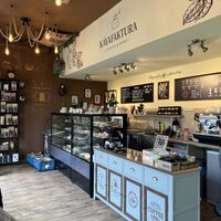 Inside  at Kávafaktura  in Prague