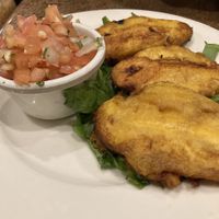 Fried plantains  at Johnny Mango World Cafe and Bar in Cleveland