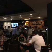 Fun divey feel to the place at Johnny Mango World Cafe and Bar in Cleveland
