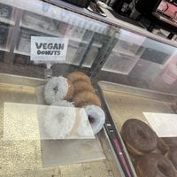 Vegan donuts  at Fluffy Donuts in Davis