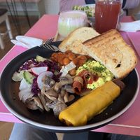 English breakfast  at Balans Brunch Bar in Bratislava