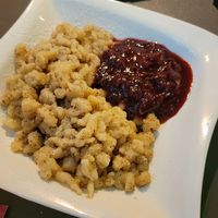 Spätzle mit Nuss und Powidl at Wohlleben in Vienna