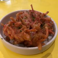 Red ginger tempura at OkonomiHeads in East London