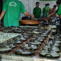 The open kitchen #Veganuary at Serabi Notosuman Ny. Lidia in Surakarta