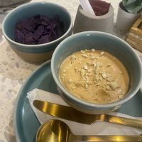 Sundried tomato and cashew dip  at Healthy Vibes in Doha