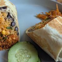 Vegan chorizo burrito at Tikila Tacos & Mezcal  in Knightdale