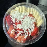 Açaí bowl with no honey  at SoBol in Riverhead