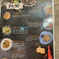 Menu   at Peace Harmony in Sydney