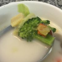 coconut soup  at Peace Harmony in Sydney