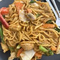 Noodle satay saucee  at Peace Harmony in Sydney