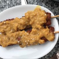 soy chicken satay skewers at Peace Harmony in Sydney