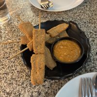 Satay skewers  at Peace Harmony in Sydney