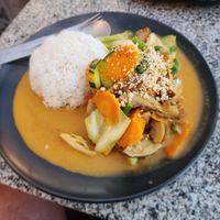 Panang curry at Peace Harmony in Sydney