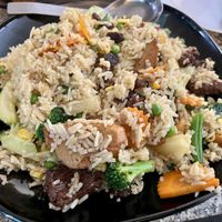 Spicy fried rice  at Peace Harmony in Sydney