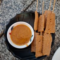 Satay skewers at Peace Harmony in Sydney