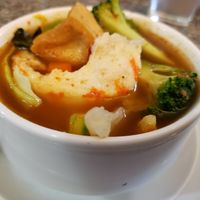 Tom Yum Soup at Peace Harmony in Sydney