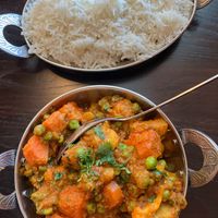 Mixed Vegetable Curry at Saffron Indian Grill & Bar in Eagan