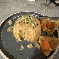 Vegan mofongo- sorry it’s partially eaten before I took the photo   at Hotel El Guajataca in Quebradillas