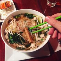 Vegan Pho at Basil Cafe in Appleton