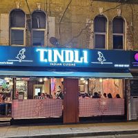 Outside at Tindli in Croydon