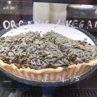 Vegan Quiche at Harvest E8 in East London