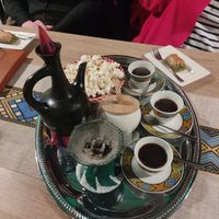 Traditionelle Kaffeezeremonie at Temesgen Simmern in Simmern
