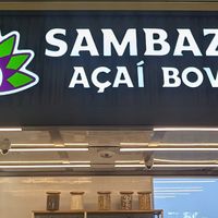 near Gate 10 at SNA - Sambazon Açaí Bowls - Thomas F. Riley Terminal in Santa Ana