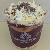 Protein Açaí Bowl at SNA - Sambazon Açaí Bowls - Thomas F. Riley Terminal in Santa Ana