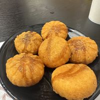 Pumpkin cakes  at Mian Sichuan in Santa Clara