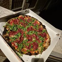 Callisto (vegan prosciutto) at Pizzeria L'Angelo in Venice