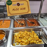 Aloo gobi #Veganuary at Tandoor Palace in San Antonio