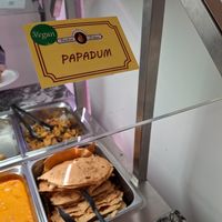 Papadum #Veganuary at Tandoor Palace in San Antonio