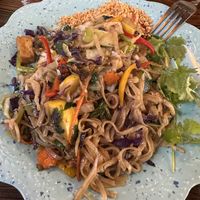 Pad ? With veg and tofu  at Ayara Thai Street Cafe in St Augustine