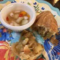 Curry puffs  at Ayara Thai Street Cafe in St Augustine