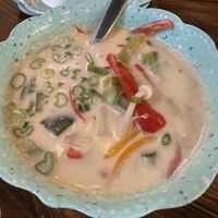 Tom kha w veg and tofu  at Ayara Thai Street Cafe in St Augustine