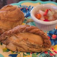 Curry puffs at Ayara Thai Street Cafe in St Augustine