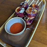 Aubergine Starter at The Cocoanut in Kingston Upon Thames