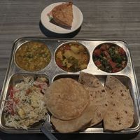 King Of Thali (vegan)  at Acharya Rooftop Restaurant & Guest House  in Jodhpur