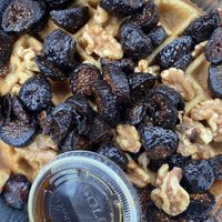 Cinnamon fig waffle at Green Leaf in Framingham