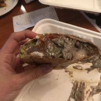 mush burrito at Green Leaf in Framingham