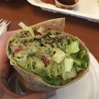 crispy chickpea wrap at Green Leaf in Framingham