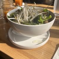 Veggie pho  at Mona's Super Noodle in Baltimore