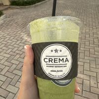 Greek Stallion Smoothie.. no honey!  at Crema Gourmet in Lauderdale-by-the-sea