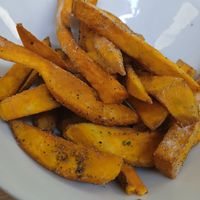 Sweet potato fries at El Kuvo in Coron
