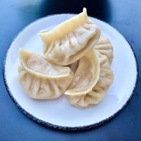 Vegetable dumplings at Nonya in Dubai