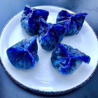 Vegetable dumplings at Nonya in Dubai