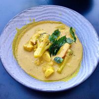 Vegetable curry  at Nonya in Dubai