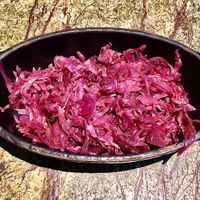 Braised cabbage  at The Duck Hook in Dubai