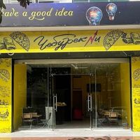 Entrance to the establishment. #Veganuary at Cheburekni - ЧЕБУРЕКНИ in Nha Trang