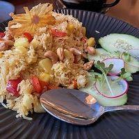 Pineapple fried rice at Chay Concept in Bellevue